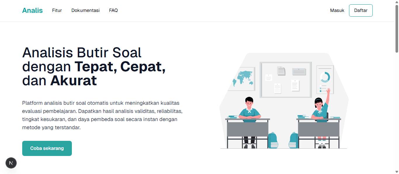 Project - Analis - AI-powered platform for automated multiple-choice question evaluation.