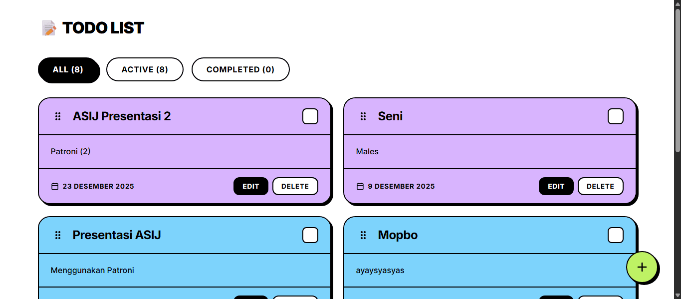 Project - Todo Master-Slave